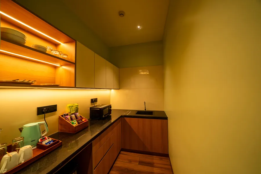 In-room kitchenette